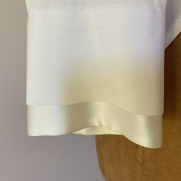 Rag & Bone Victor Draped Silk Blouse - Picture 8 of 11